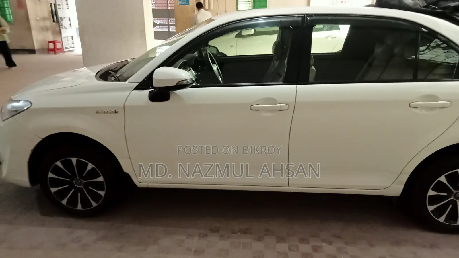 Toyota Axio 1.5 Hybrid Two-Wheel Drive 2016 White