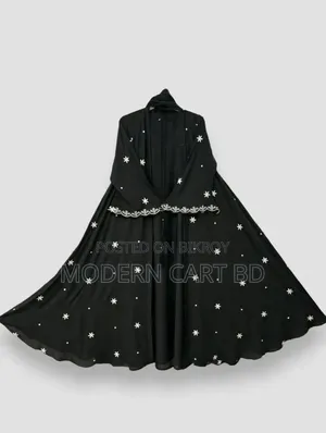 Star Koti Borka - Embroidered work - Inner and Koti separate