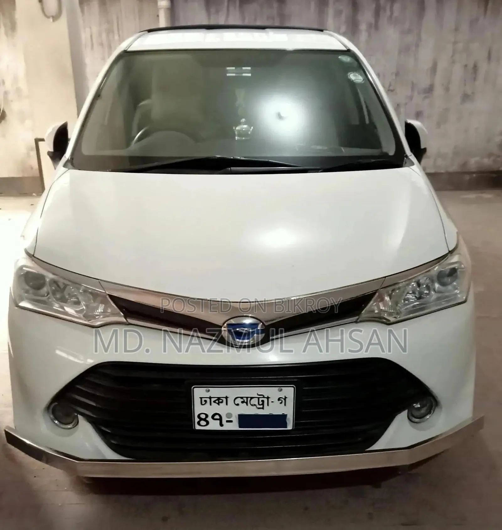 Toyota Axio 1.5 Hybrid Two-Wheel Drive 2016 White