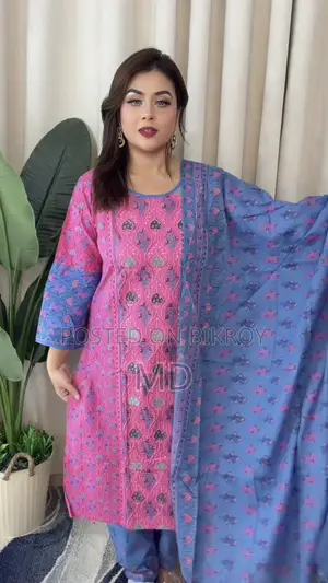 আরং কটন থ্রি পিস