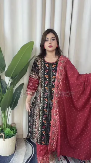 Aarong Cotton Three Piece