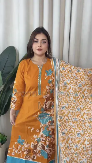 Aarong Cotton Three Piece