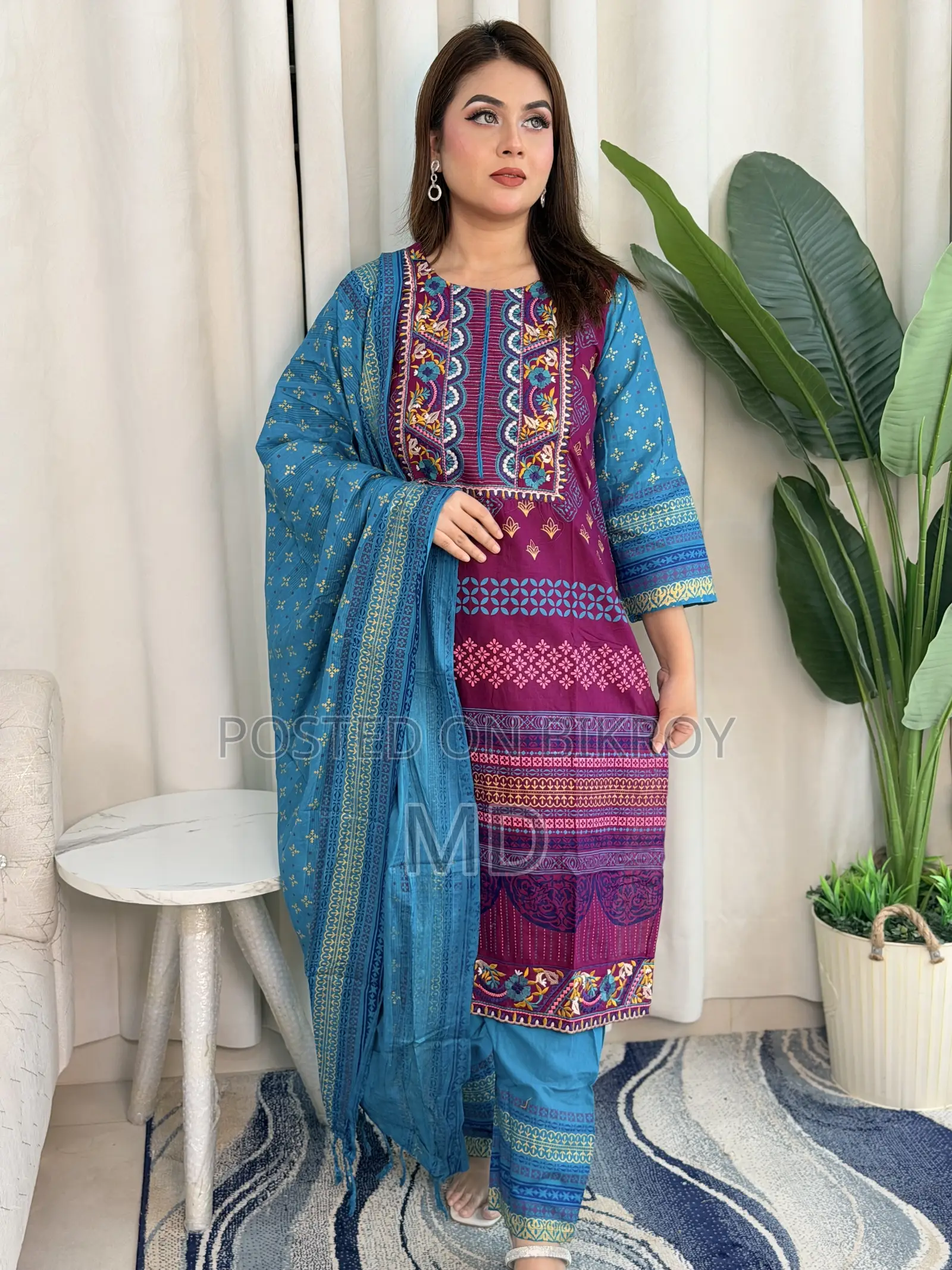 Aarong Cotton Three Piece