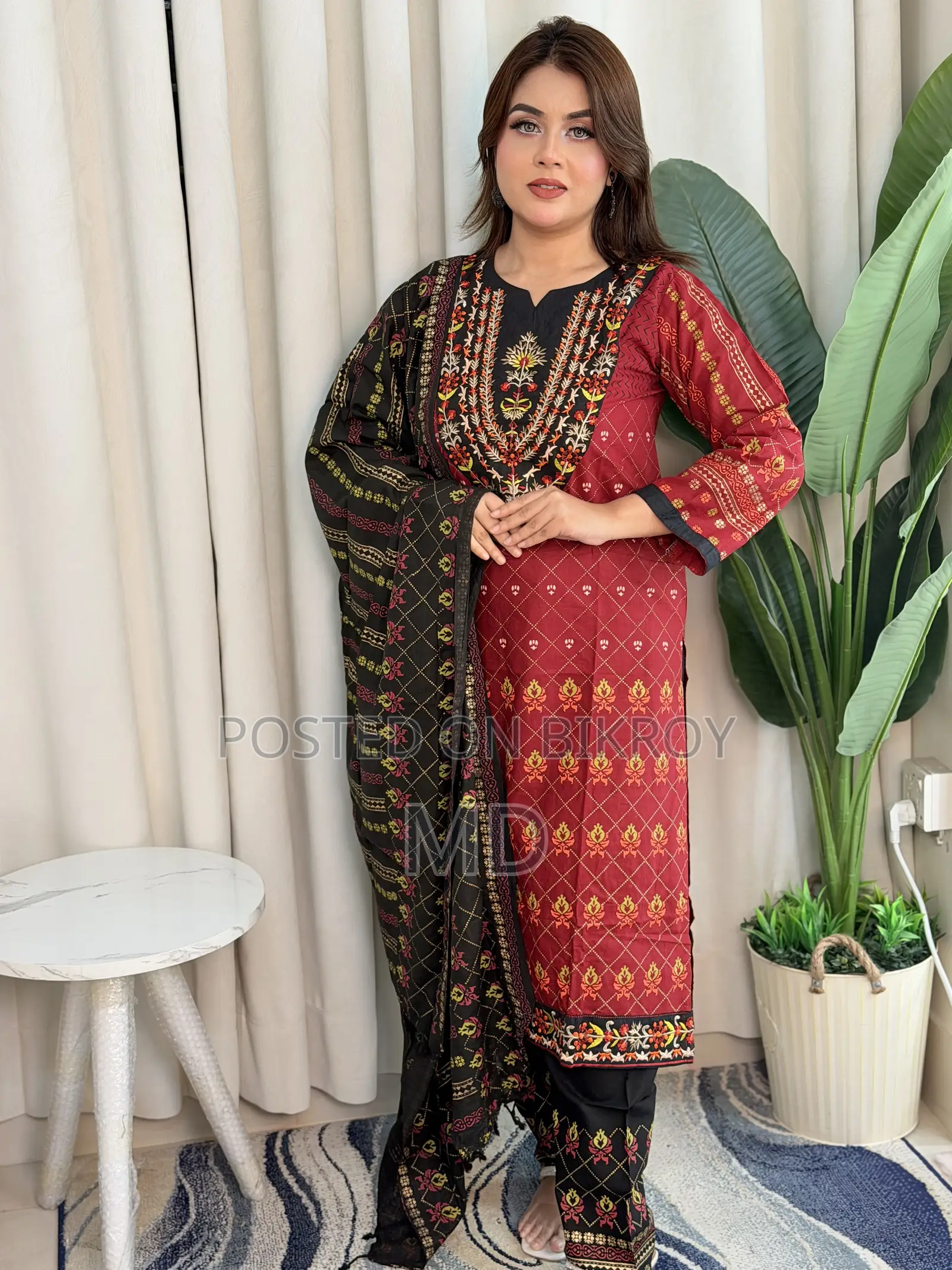 Aarong Cotton Three Piece