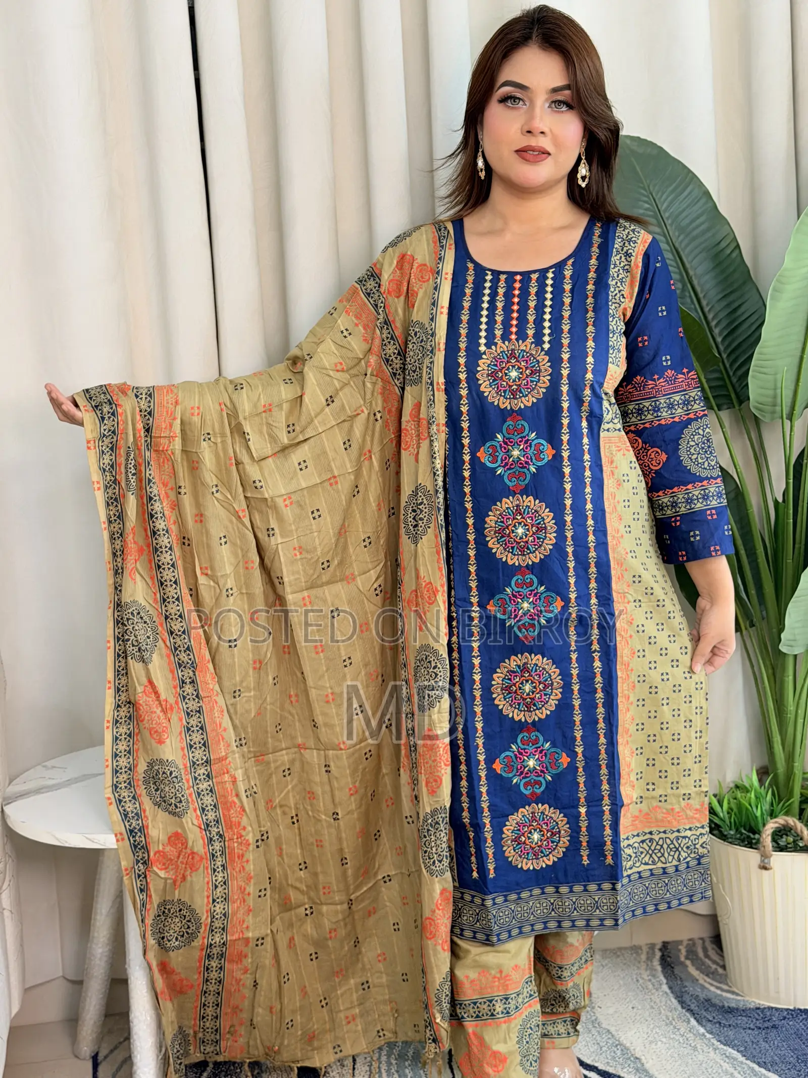 Aarong Cotton Three Piece