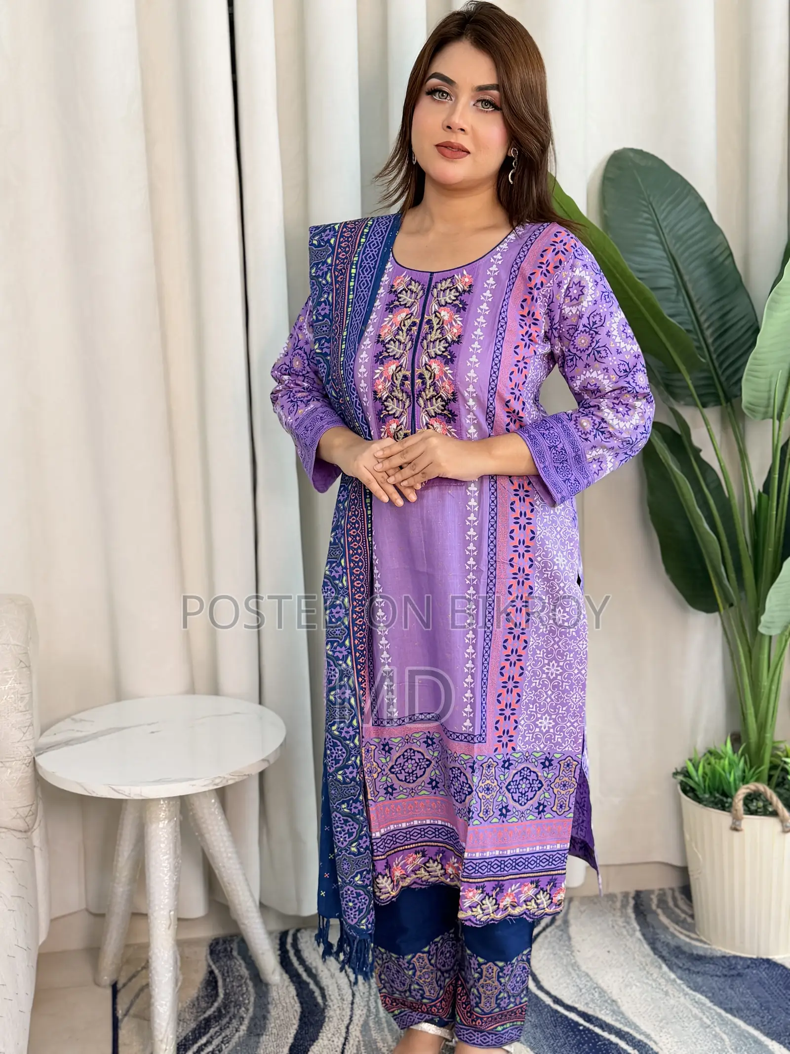 Aarong Cotton Three Piece