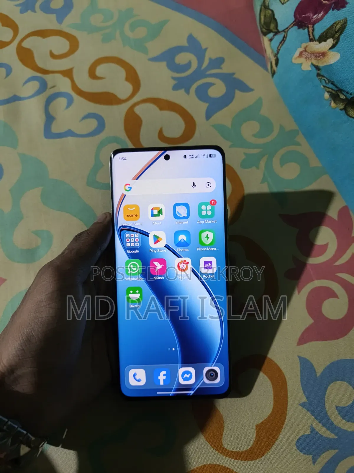 Realme P1 Pro 256 GB Gray