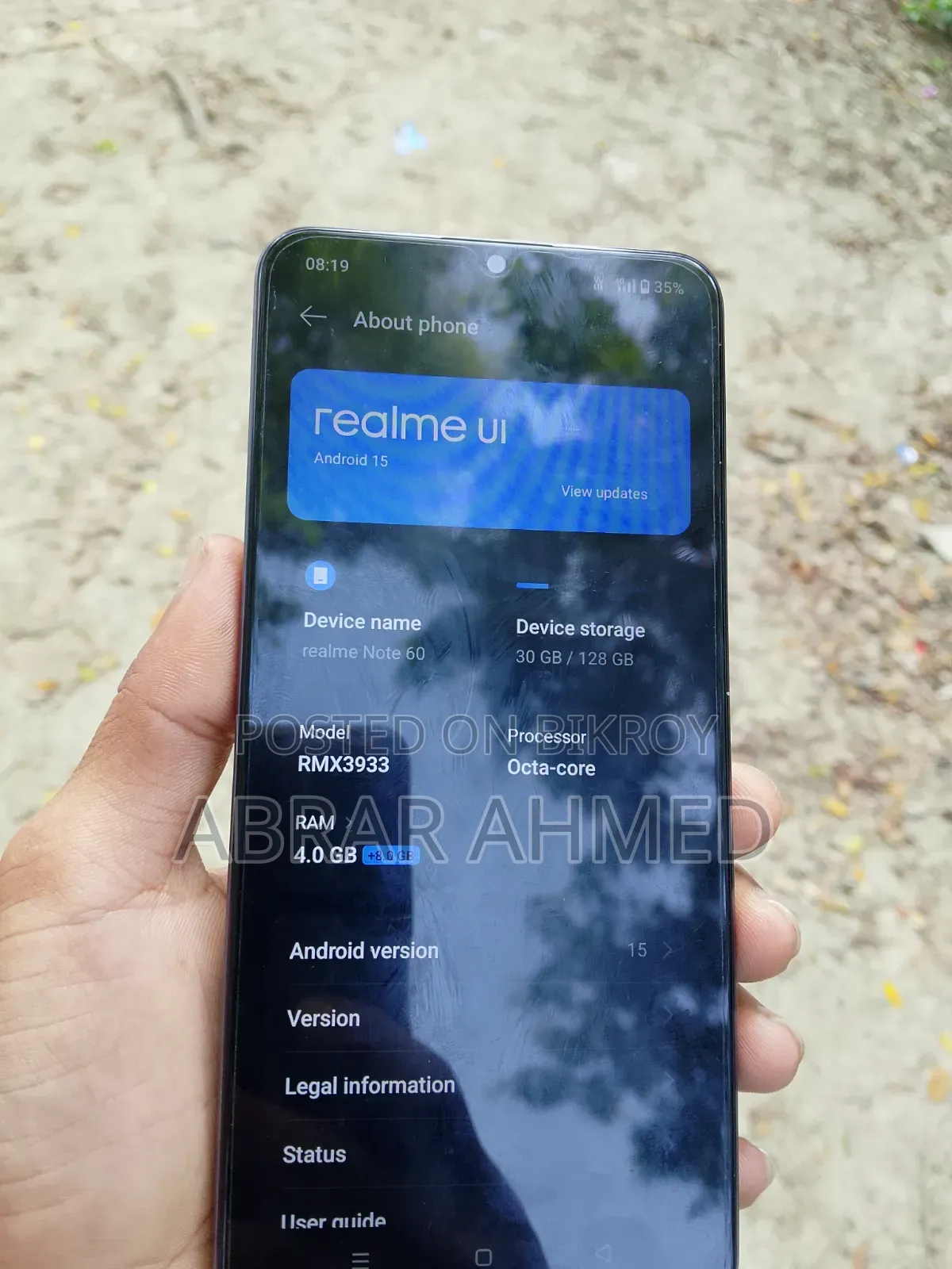 Realme Note 60 128 GB Gray