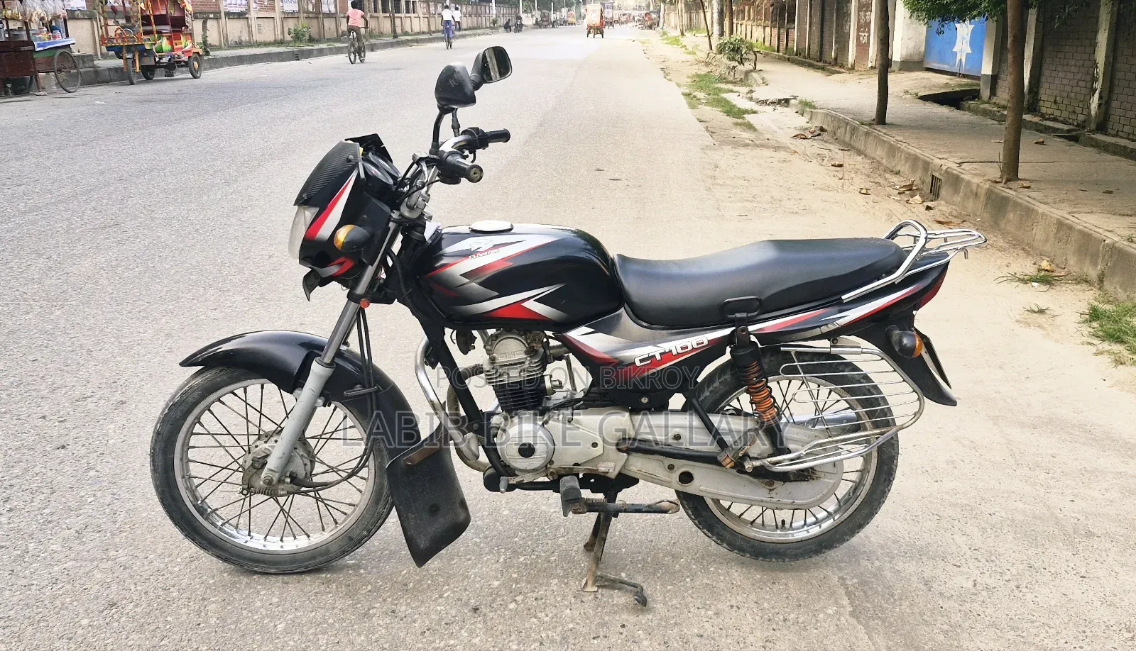 Bajaj CT 100 2017 Black