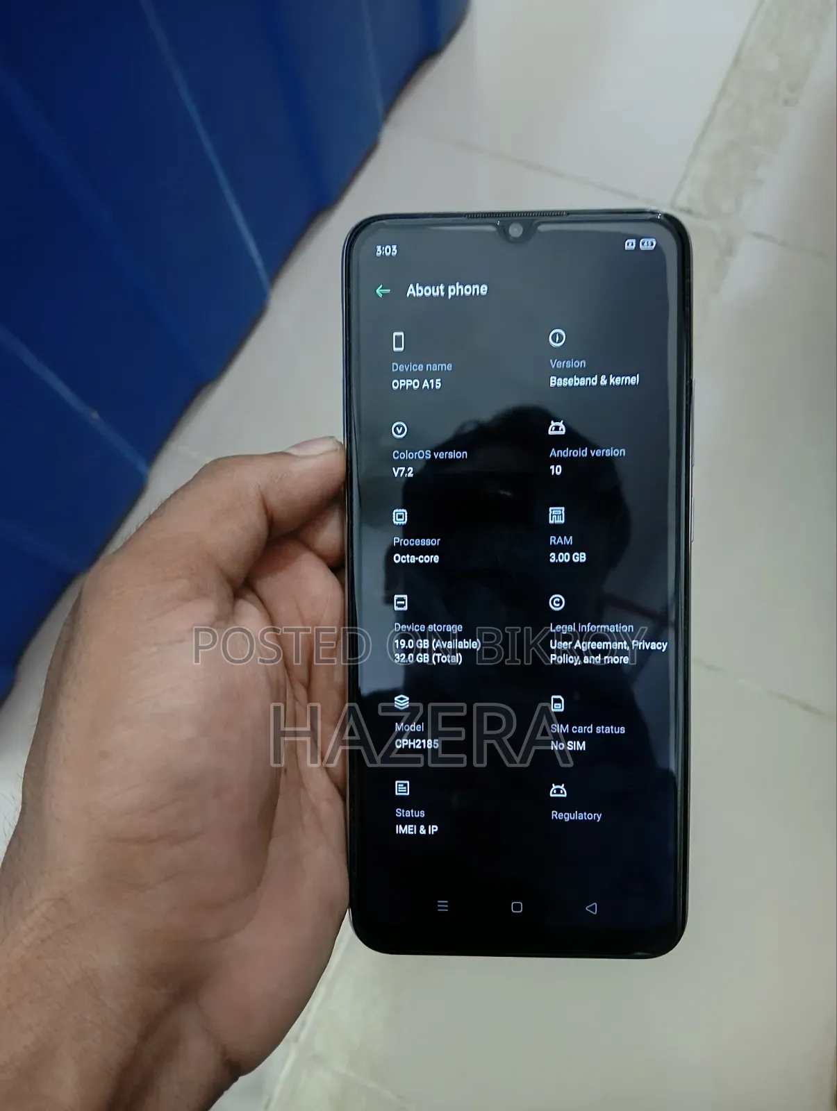 Oppo A15 32 GB White