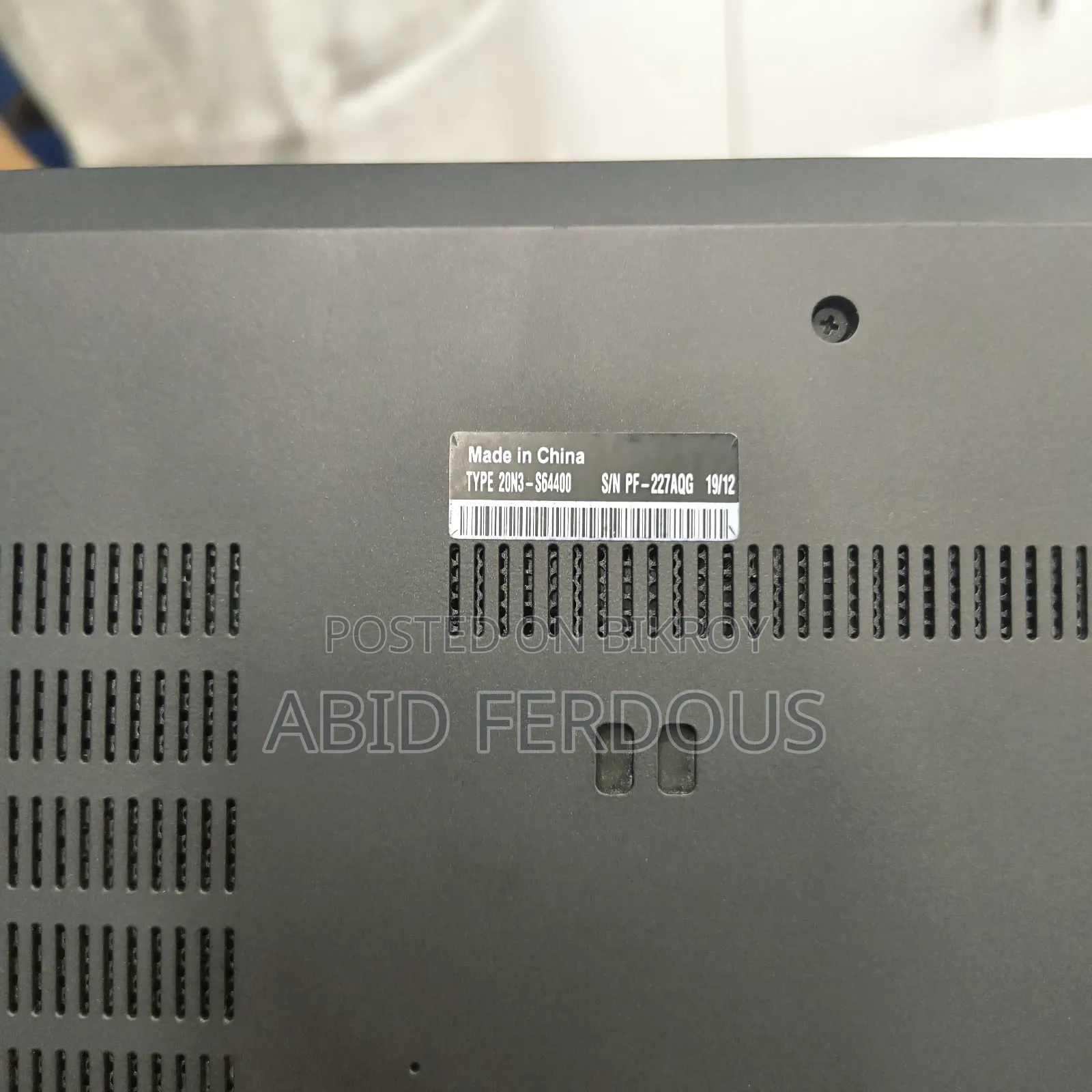 Laptop Lenovo ThinkPad T490s 8GB Intel Core i5 SSD 256GB