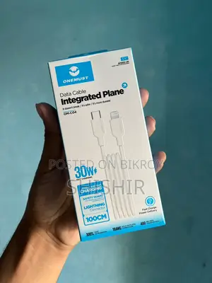 Fast Charging Cable (Type-C to Lightning) — Fresh Condition