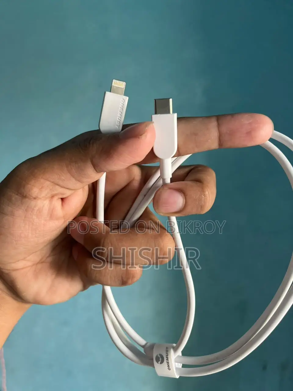 Fast Charging Cable (Type-C to Lightning) — Fresh Condition