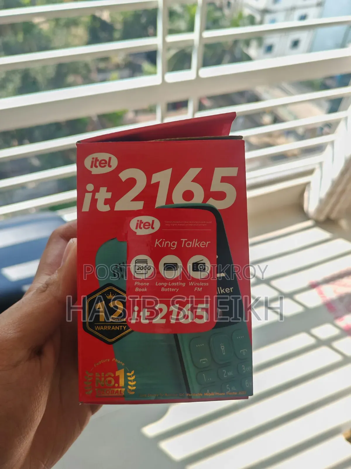 Itel it2165 Black