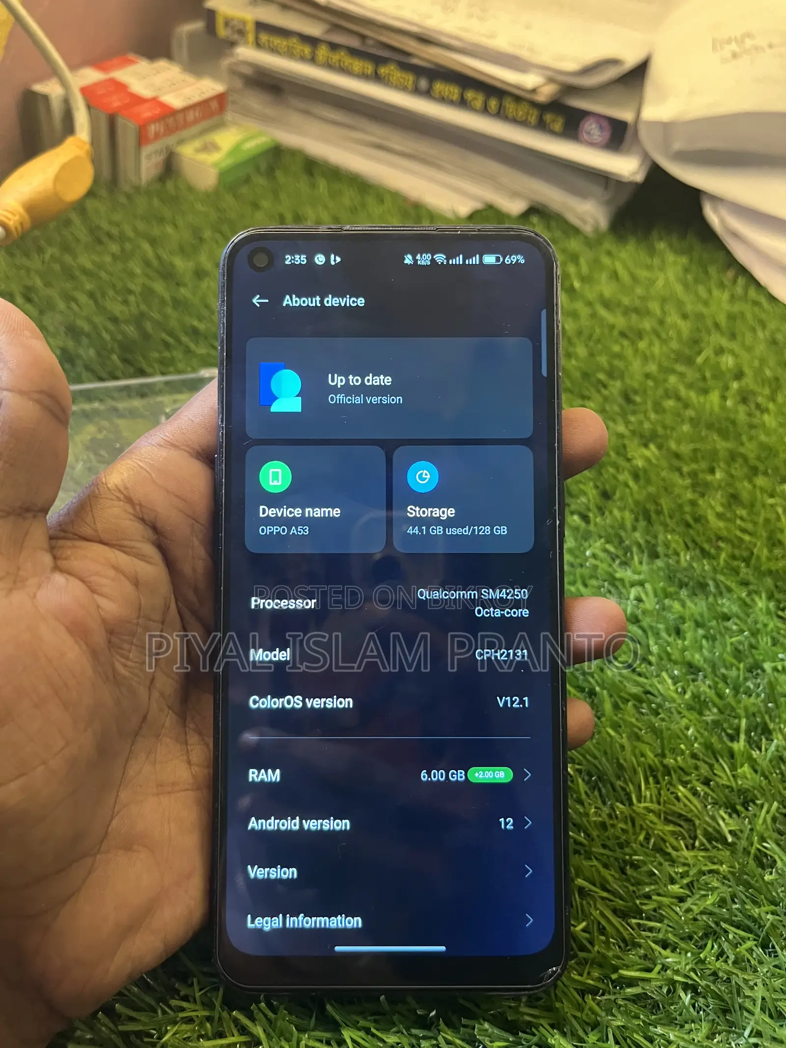 Oppo A53 5G 128 GB Blue