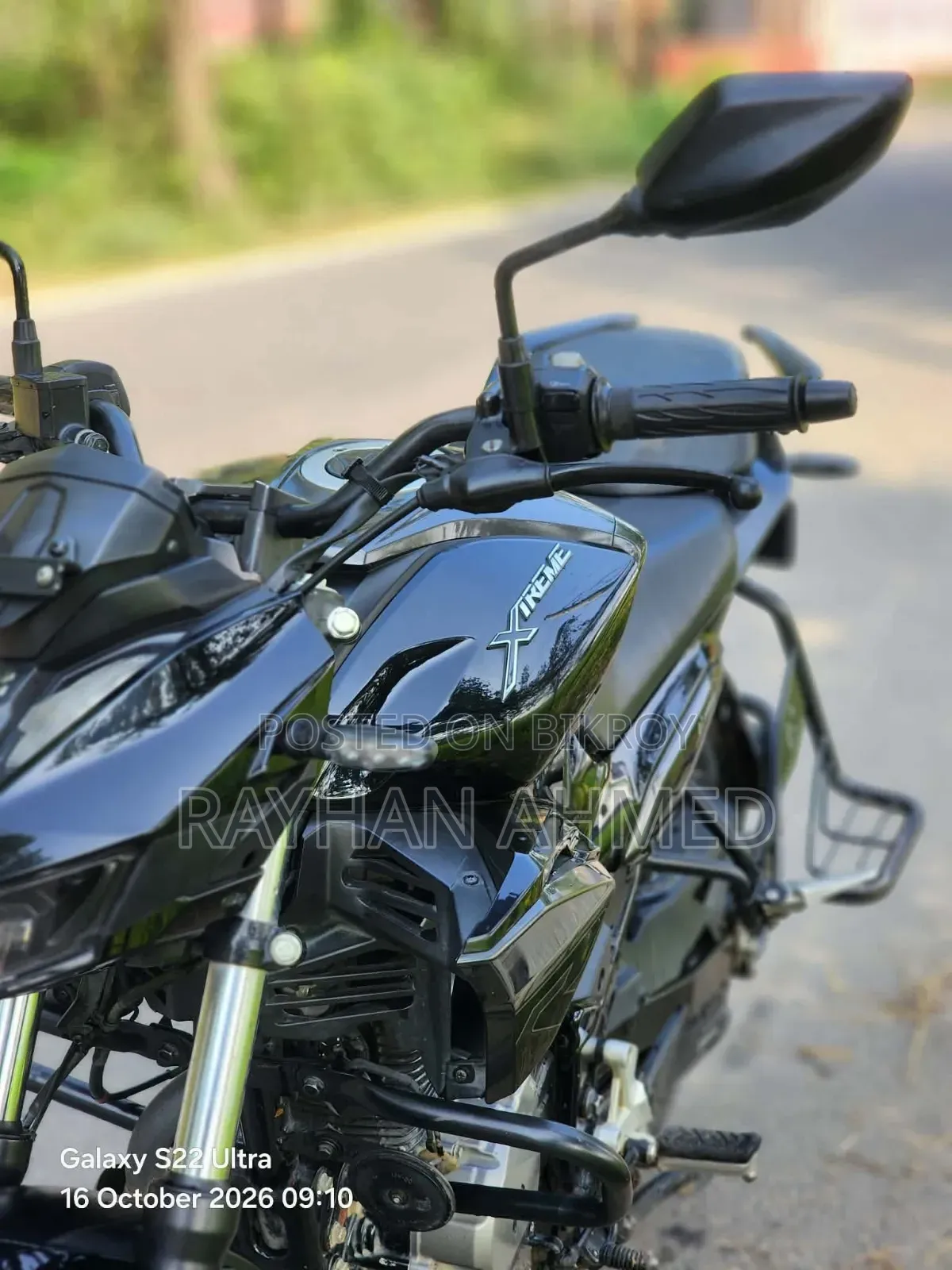 হিরো এক্সট্রিম ১২৫আর ২০২৫ ব্ল্যাক
