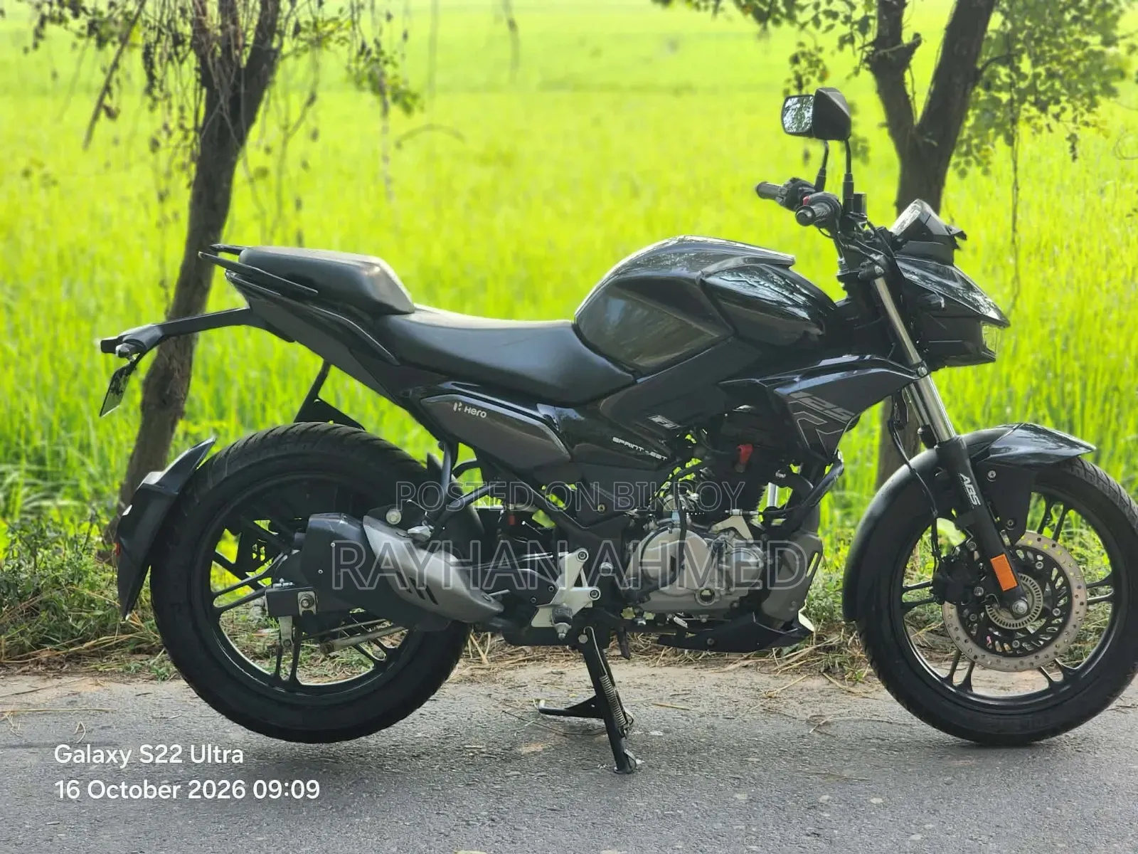 হিরো এক্সট্রিম ১২৫আর ২০২৫ ব্ল্যাক