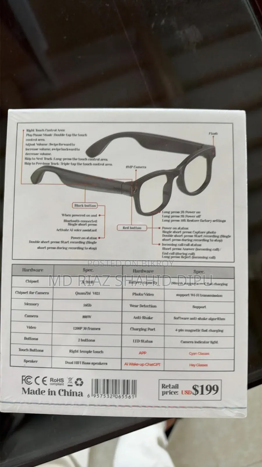 Ai Smart Glasses