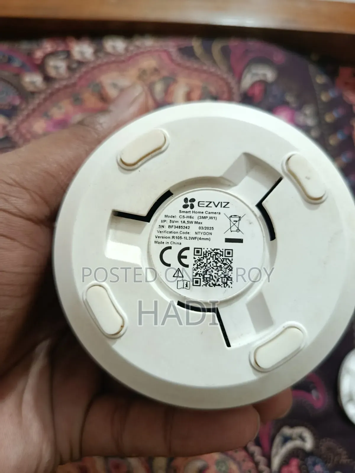 Ezviz Smart Indoor Wi-Fi Security Camera