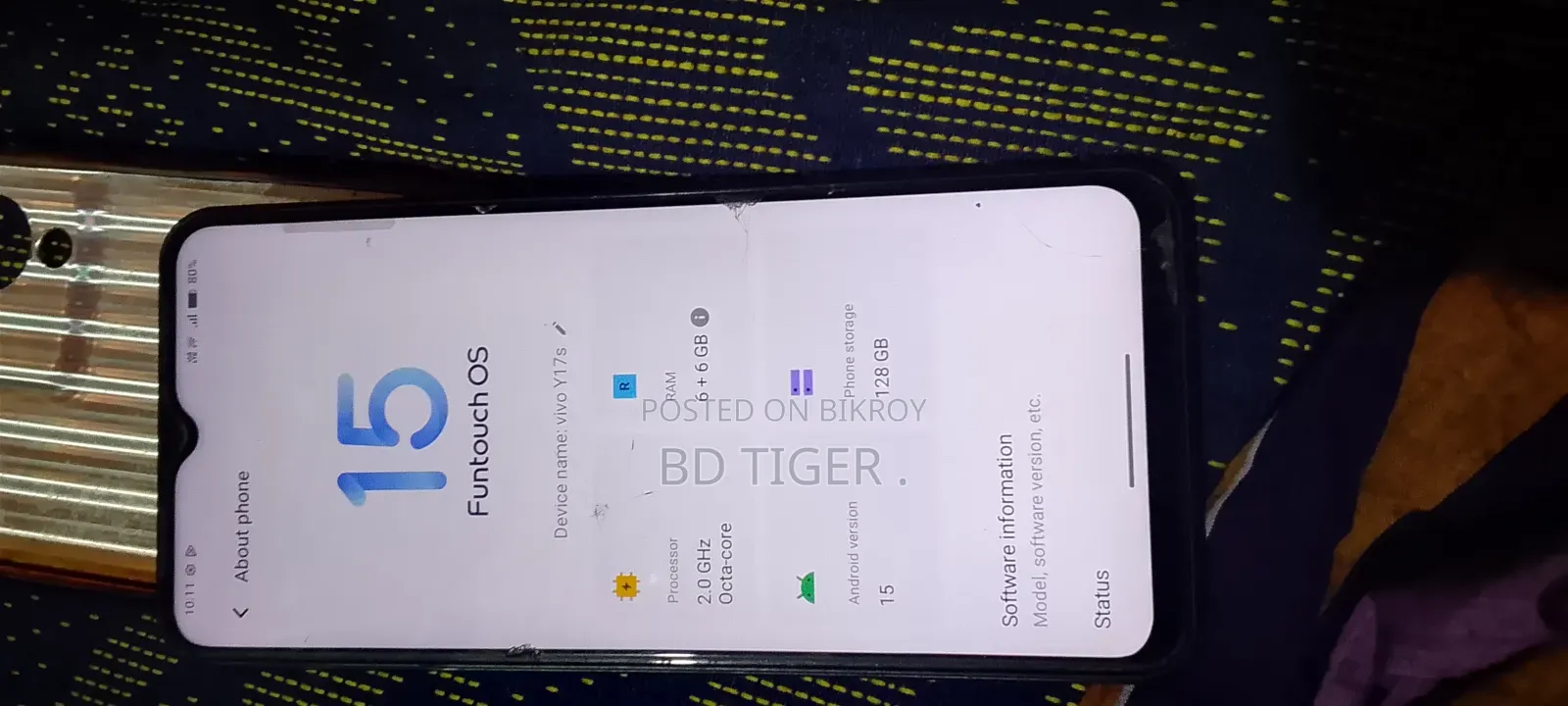 Vivo Y17s 128 GB Gray