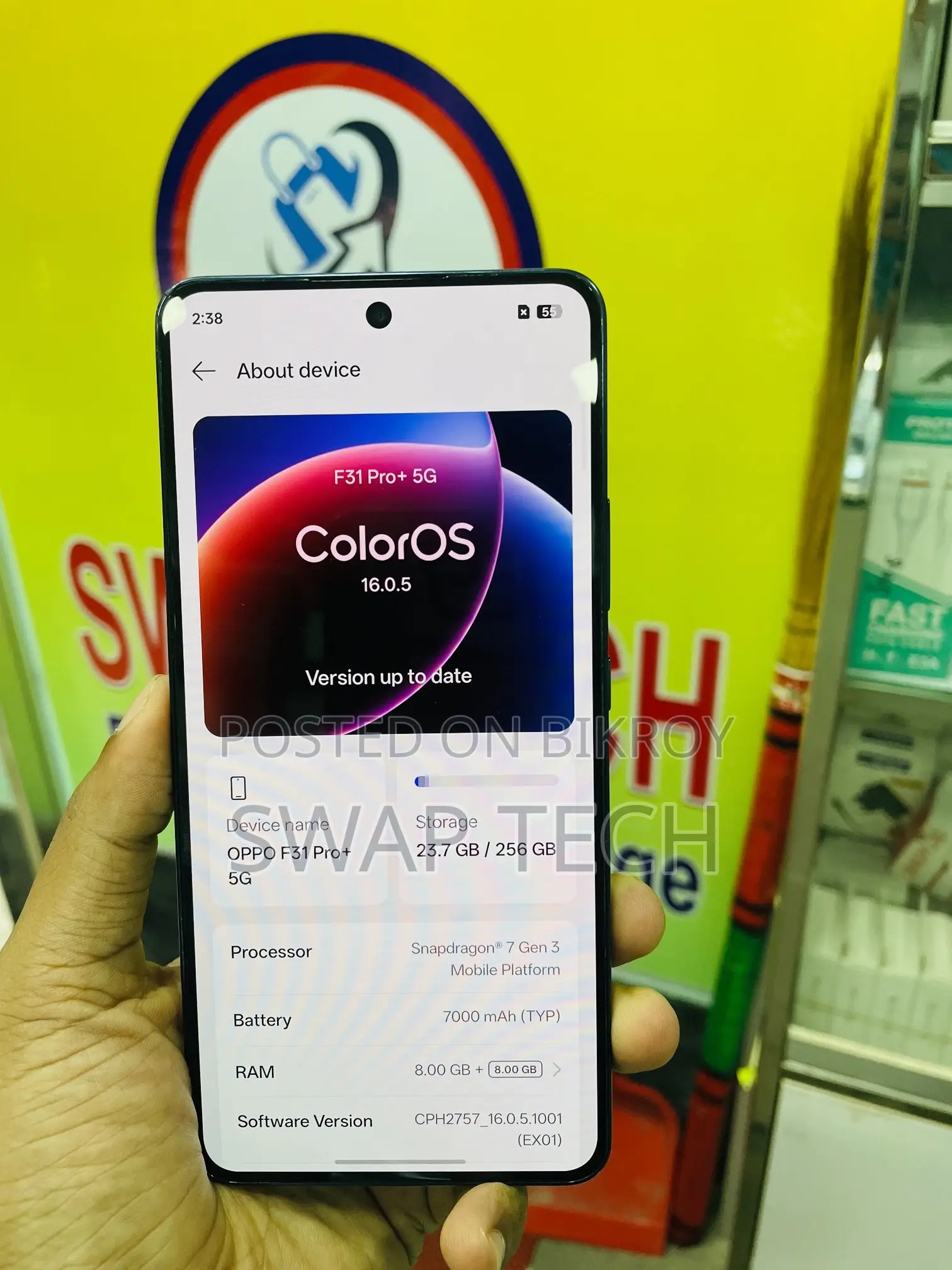 Oppo F31 Pro+ 5G 256 GB Blue
