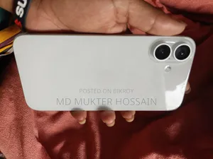 অ্যাপল আইফোন ১৬ প্লাস ১২৮ জিবি হোয়াইট