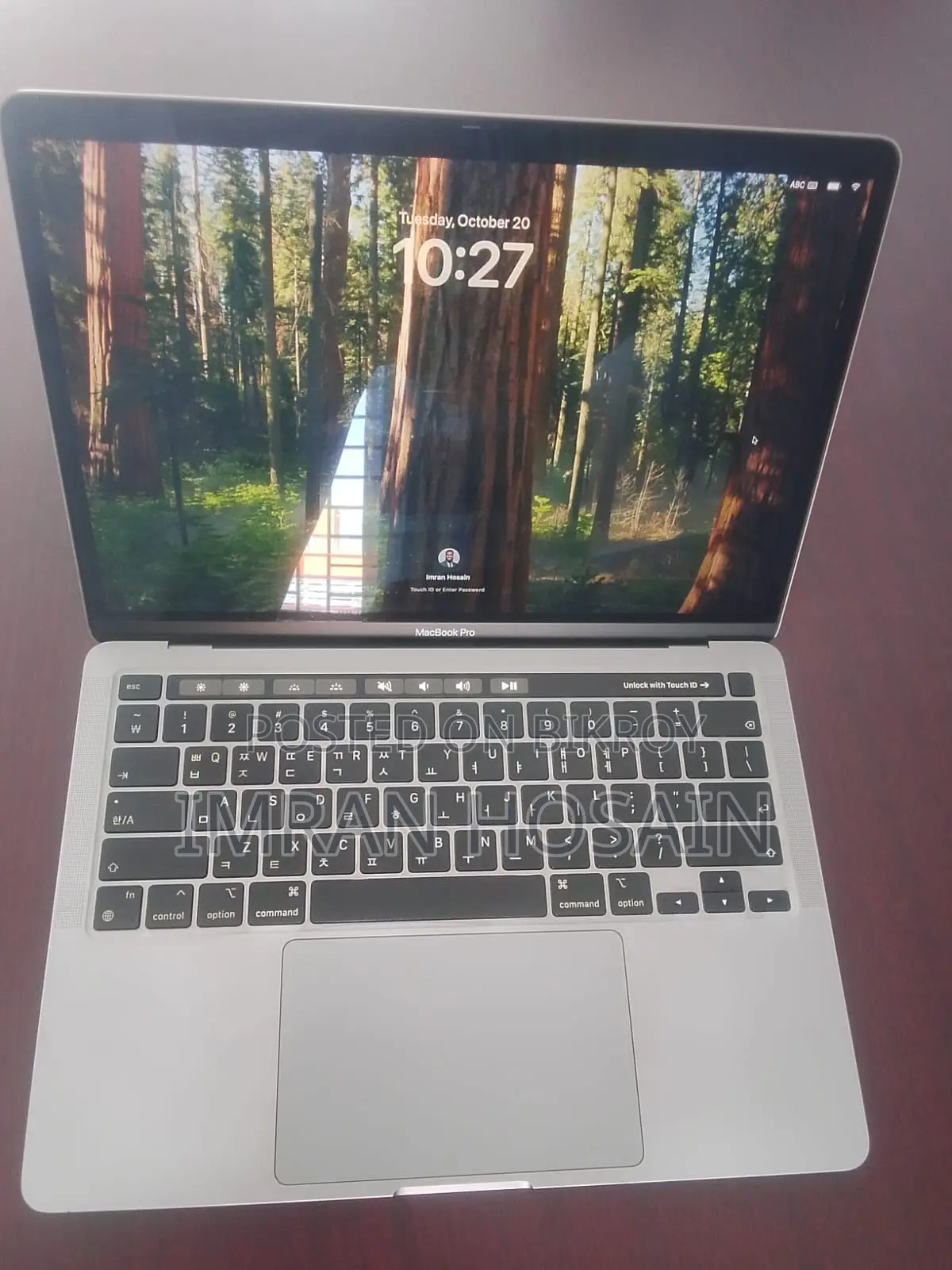 Laptop Apple MacBook Pro 2020 M1 8GB Apple M1 SSD 512GB