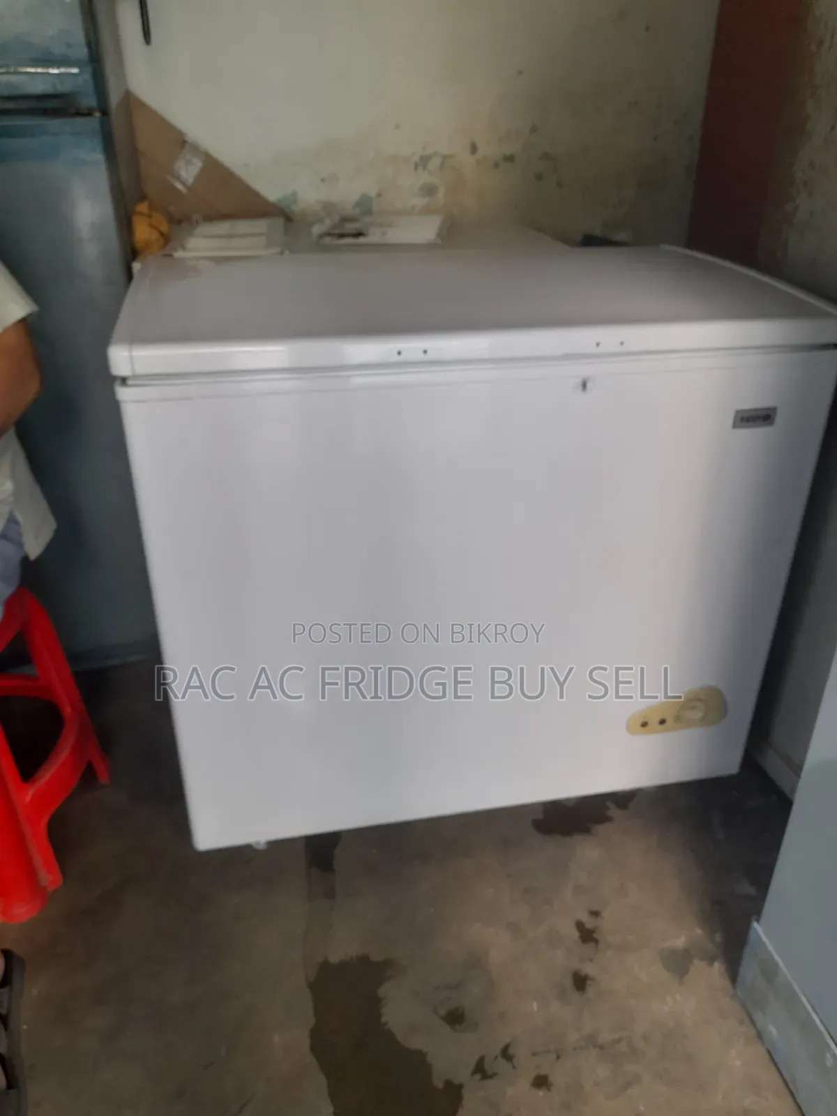A deep freezer will be sold