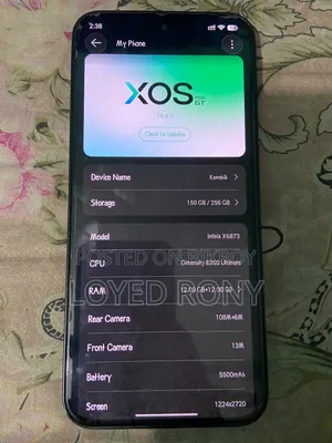 New Infinix GT 30 Pro 256 GB Black