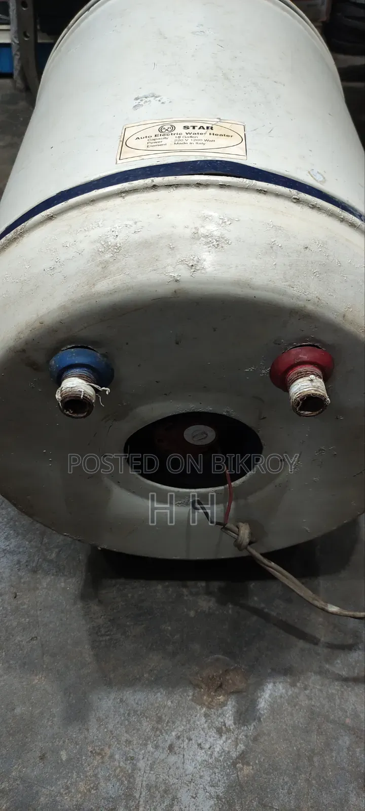 Auto Electric Water Heater 1200W, 220V