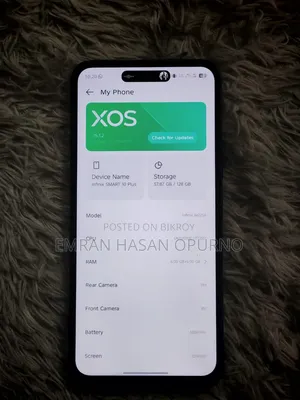 Infinix Smart 10 Plus 128 GB Gray