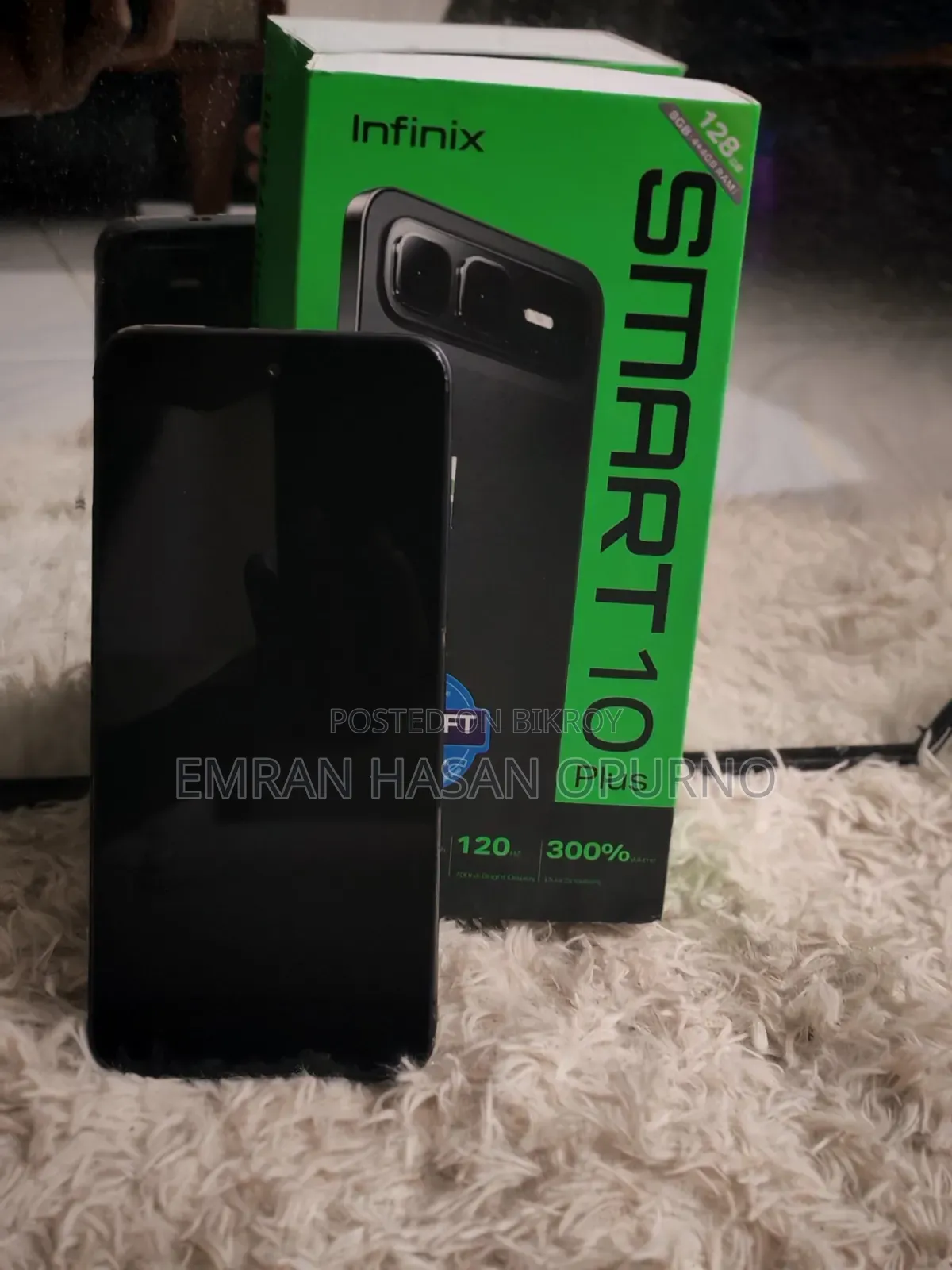 Infinix Smart 10 Plus 128 GB Gray