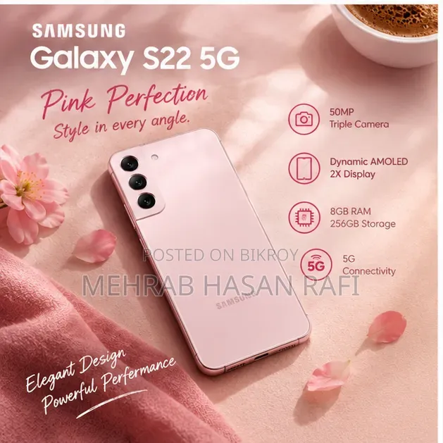 Samsung Galaxy S22 5G 256 GB Pink