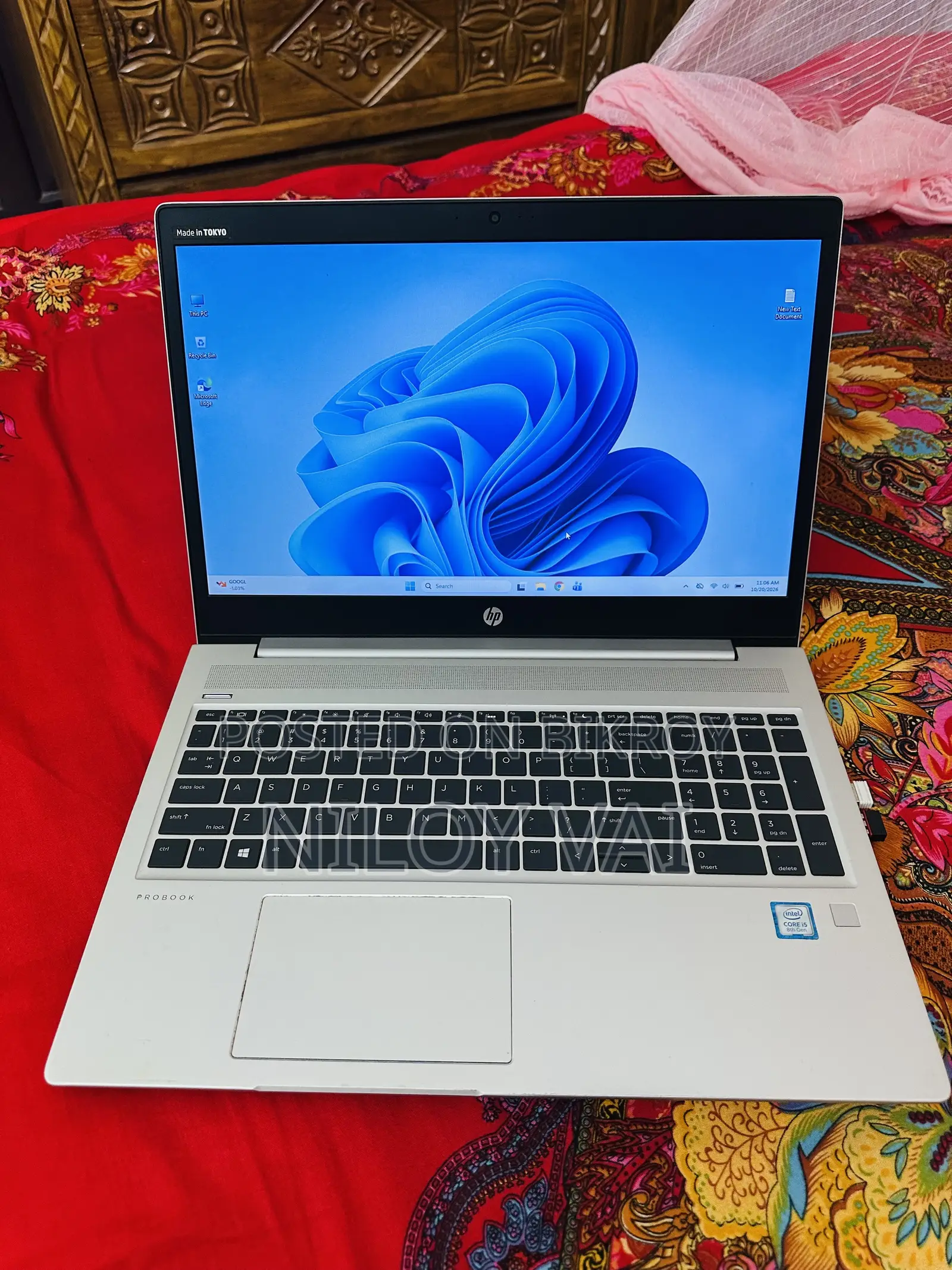 Laptop HP ProBook 450 G6 8GB Intel Core i5 SSD 256GB