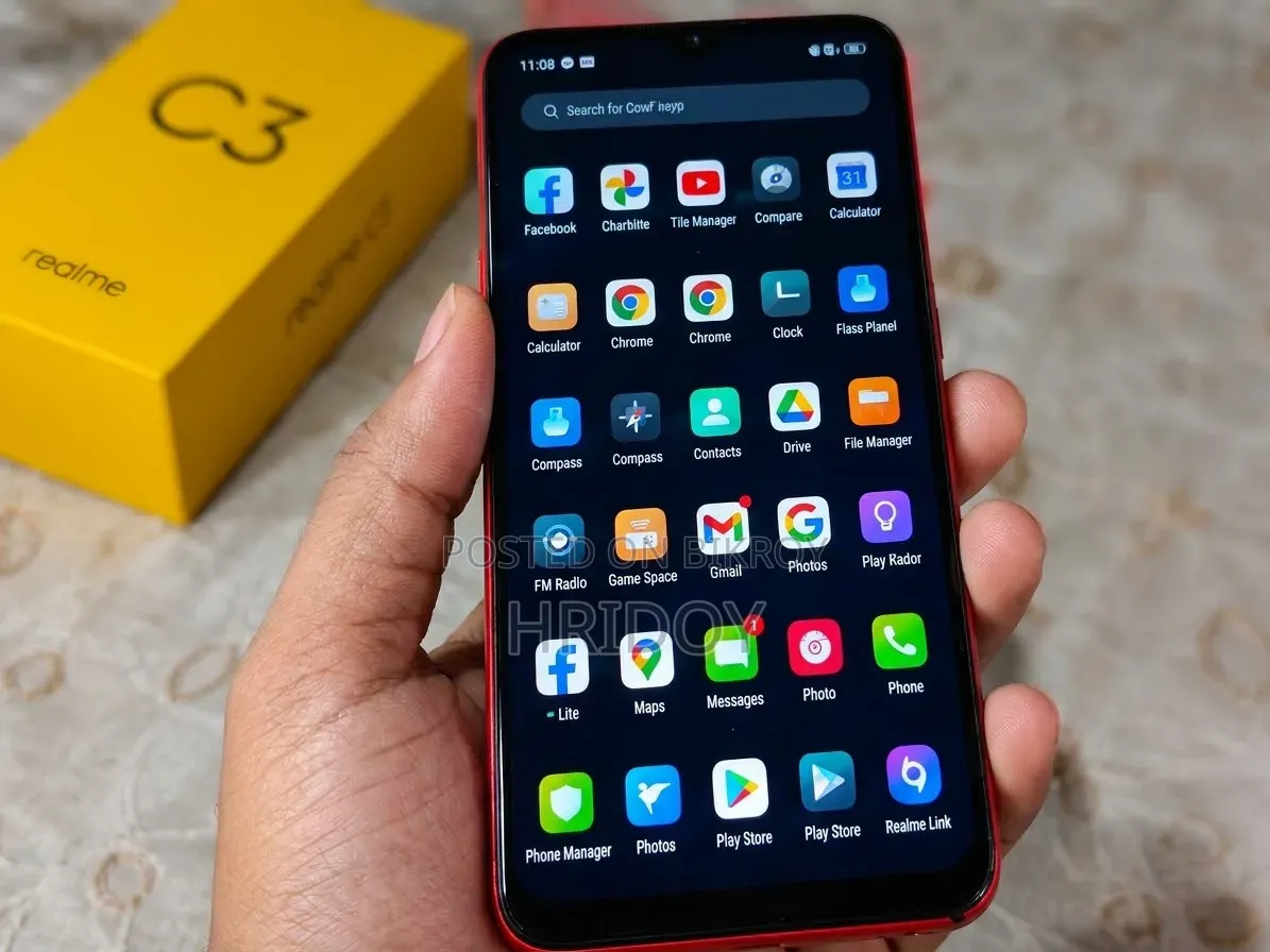 Realme C3 32 GB Red