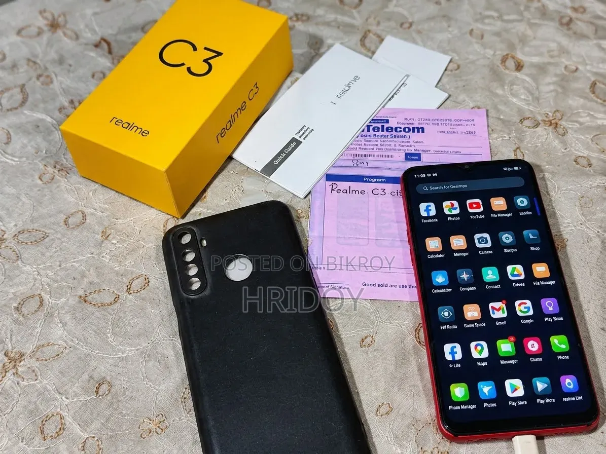 Realme C3 32 GB Red