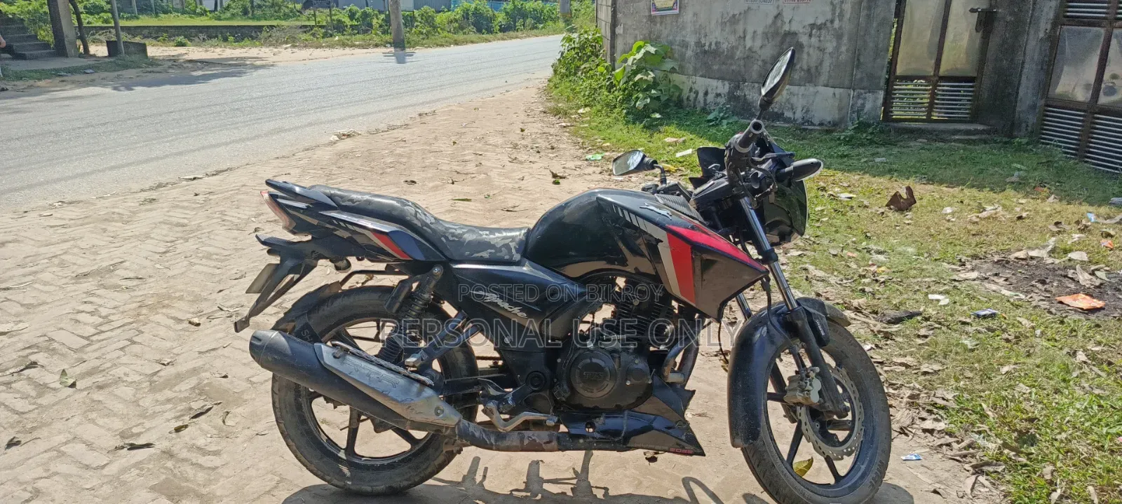 টিভিএস আপাচে আরটিআর ১৬০ টুভি ২০১৭ রেড