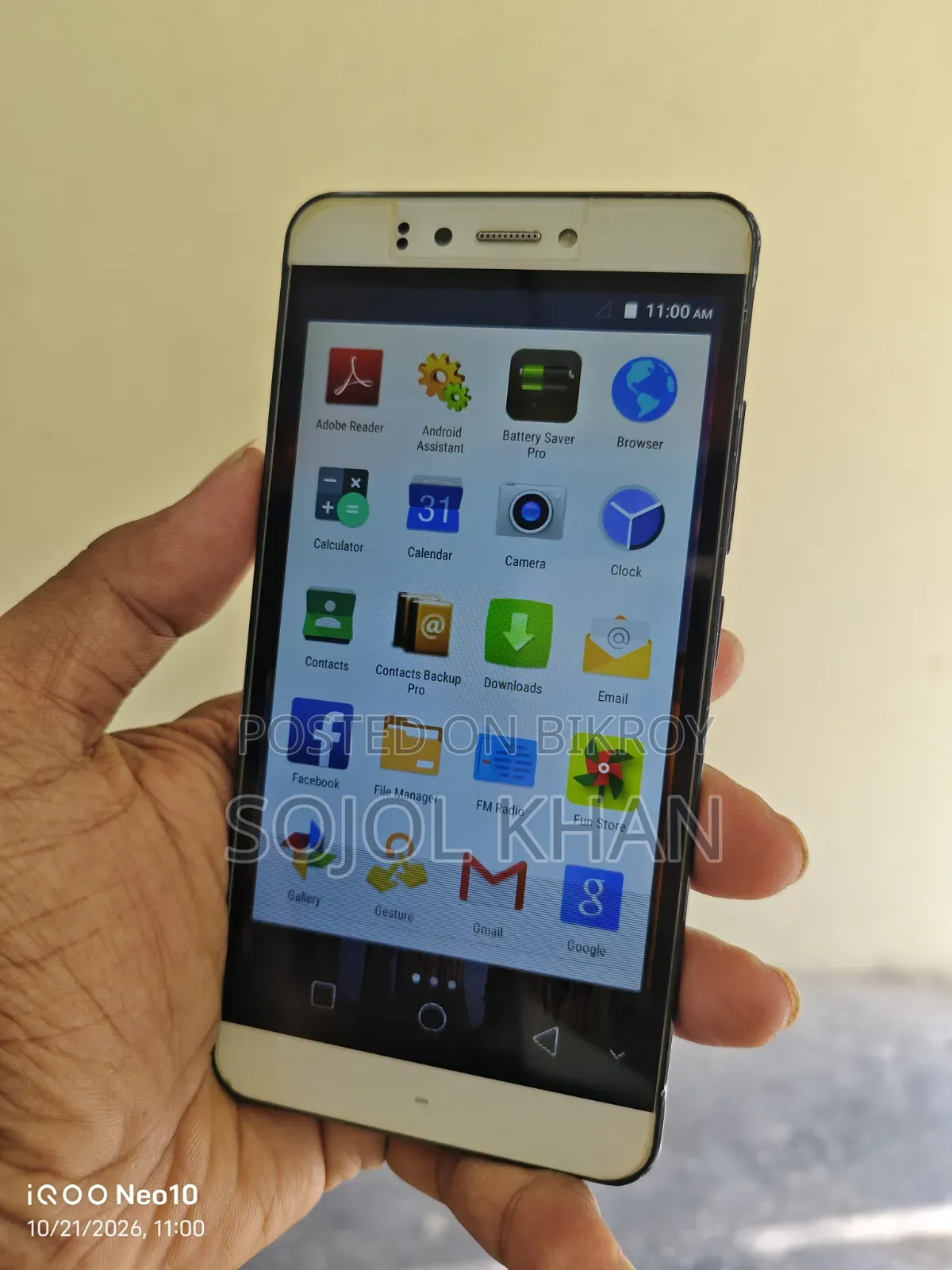 Symphony Xplorer P6 8 GB White