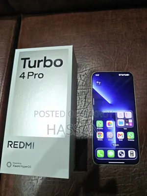 New Xiaomi Redmi Turbo 4 Pro 256 GB White