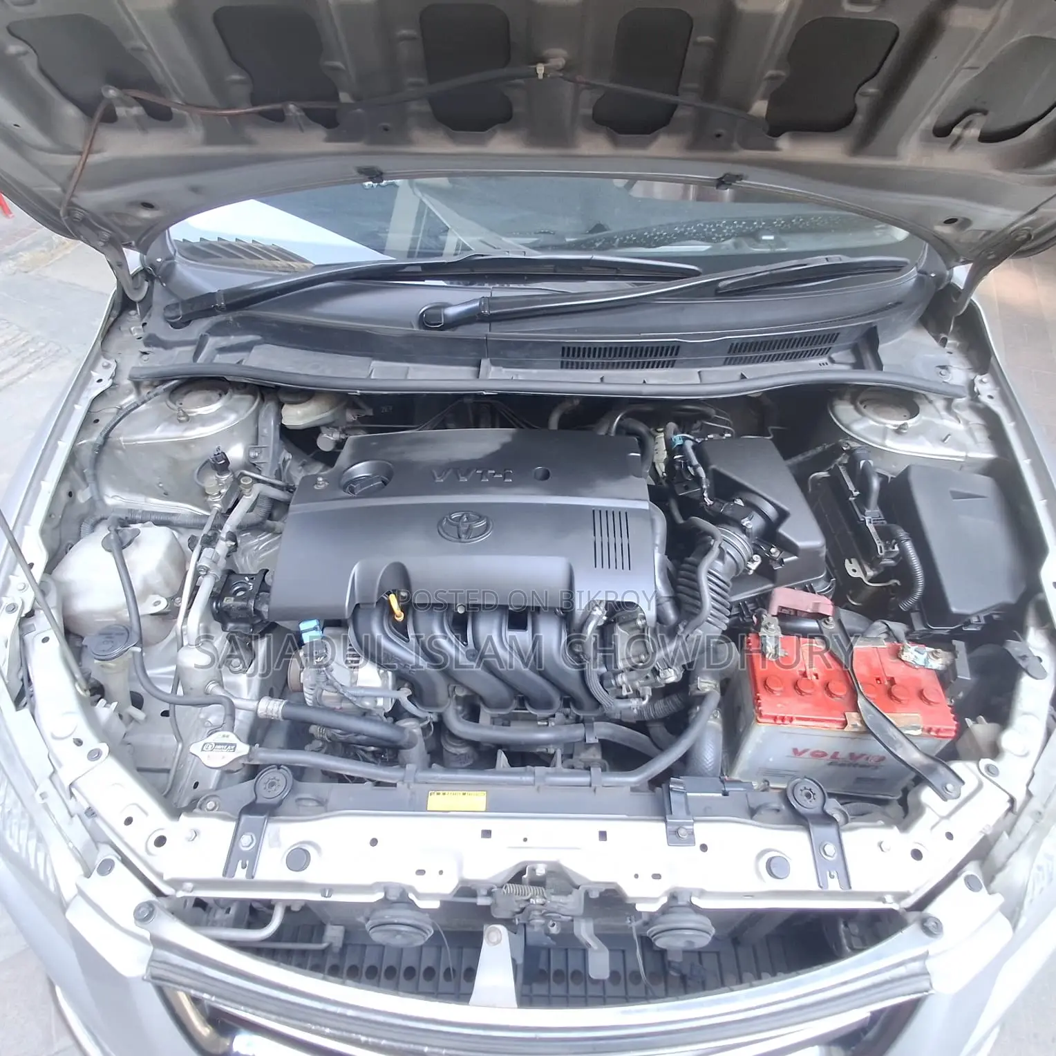 Toyota Corolla Fielder 1.5 Petrol All-Wheel Drive 2012 Silver