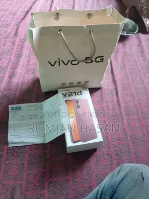 New Vivo Y21 128 GB Orange