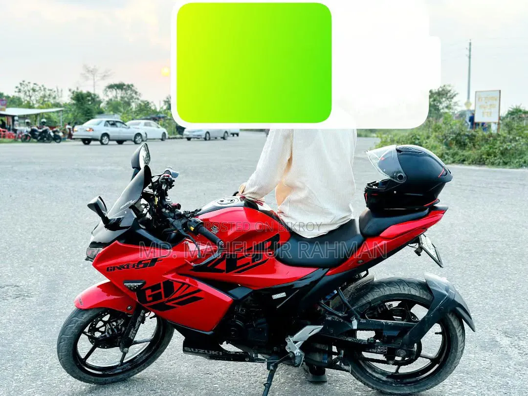 Suzuki Gixxer SF ২০২২ লাল