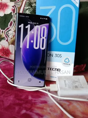 টেকনো ক্যামন ৩০এস ২৫৬ জিবি ব্ল্যাক