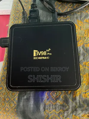 TV98 Pro 5G 8K Android TV Box — সাথে রিমোট ফ্রি