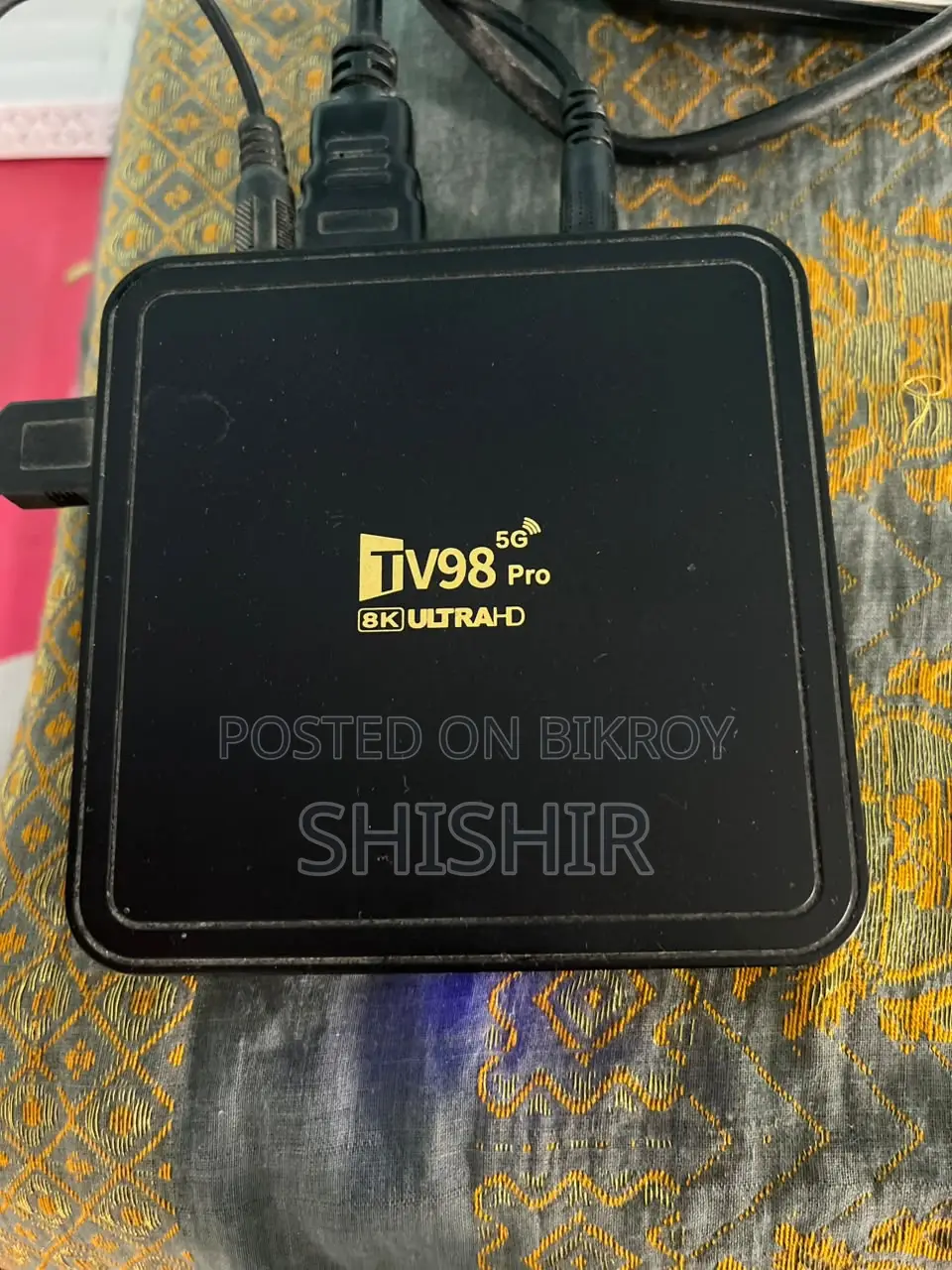 TV98 Pro 5G 8K Android TV Box — সাথে রিমোট ফ্রি