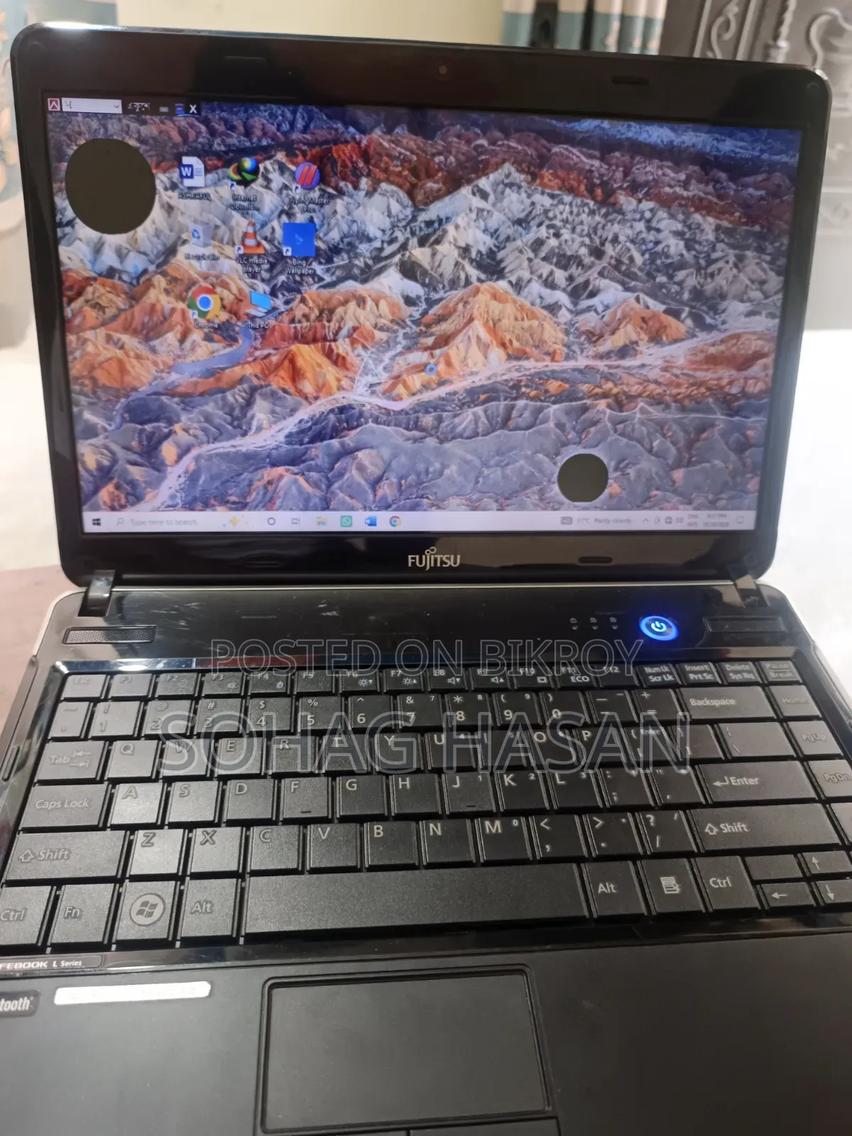 Laptop Fujitsu Lifebook LH531 2GB Intel Core i3 HDD 500GB