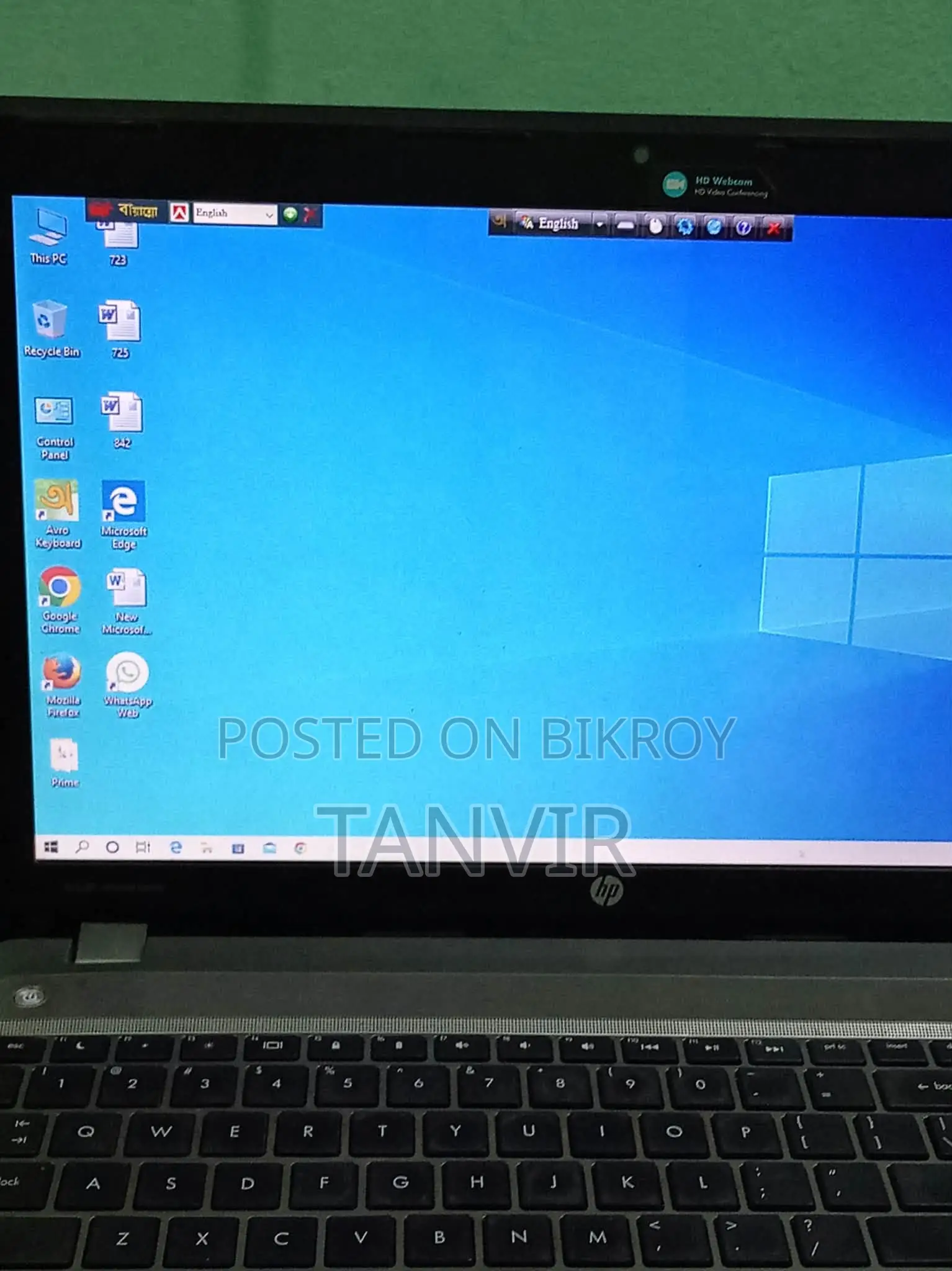 Laptop HP ProBook 4540S 4GB RAM Intel Core i5 HDD 500GB
