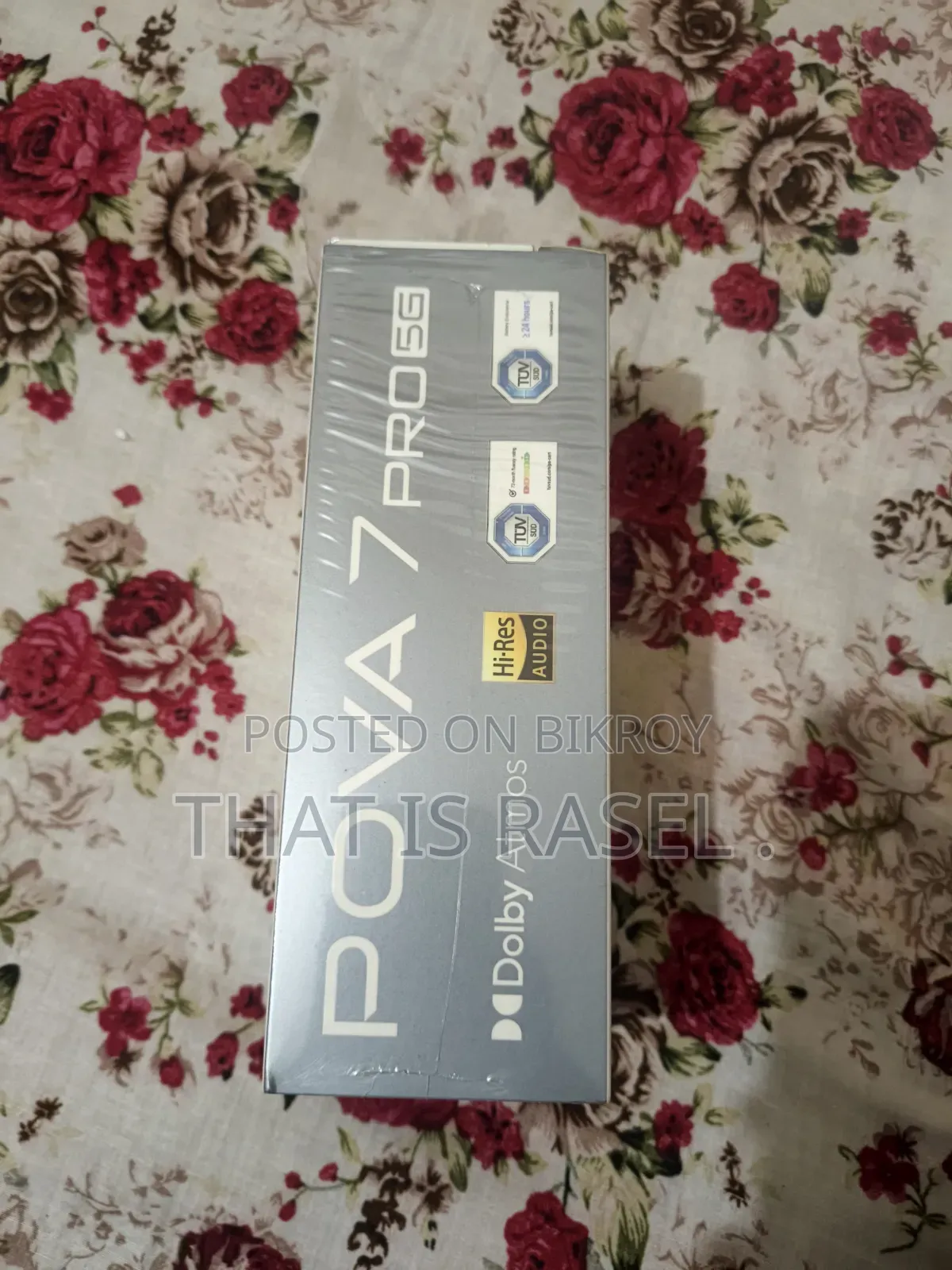 টেকনো পোভা ৭ প্রো ৫জি ২৫৬ জিবি সিলভার