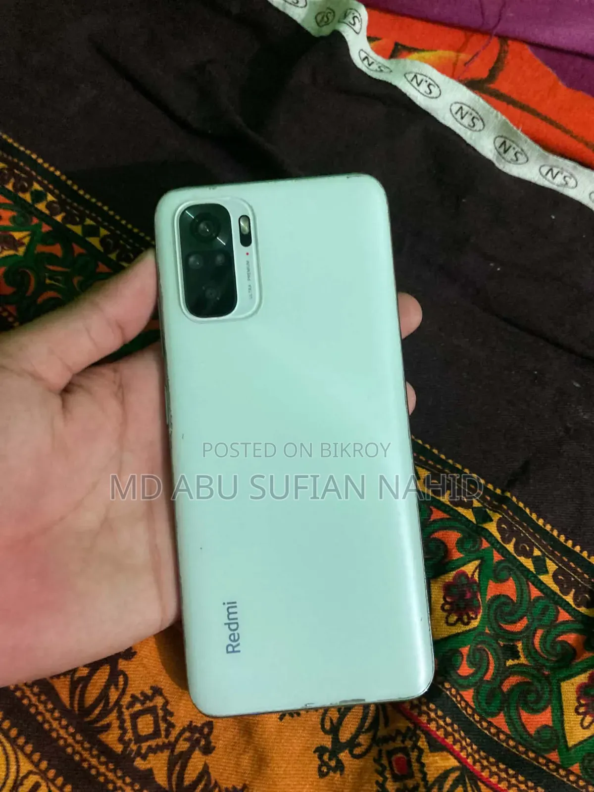 শাওমি রেডমি নোট ১০ ১২৮ জিবি সাদা